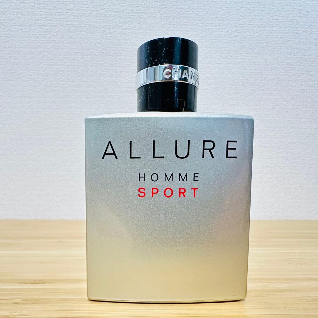 ほぼ未使用 シャネル アリュールオム スポーツ オードトワレ 50ml 香水