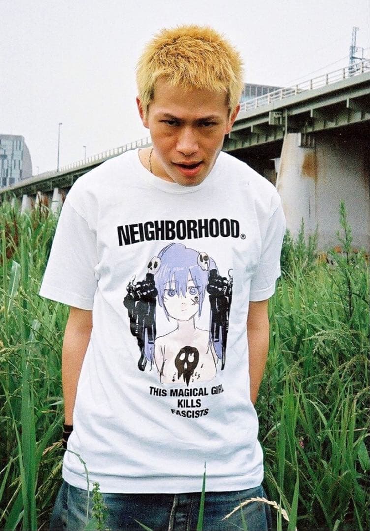 NEIGHBORHOOD JUN INAGAWA Tシャツ ホワイト　Mサイズ