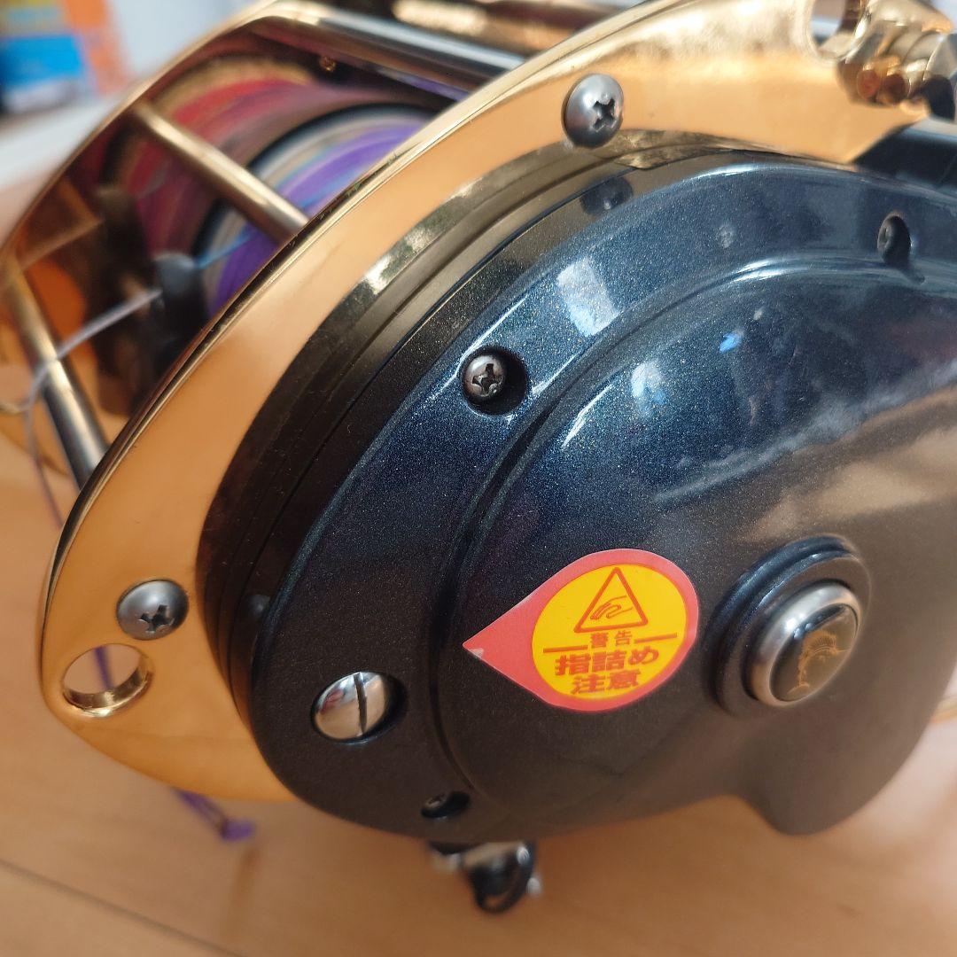 ミヤエポック 泳がせ COMMAND X-8M 電動リール 美品！