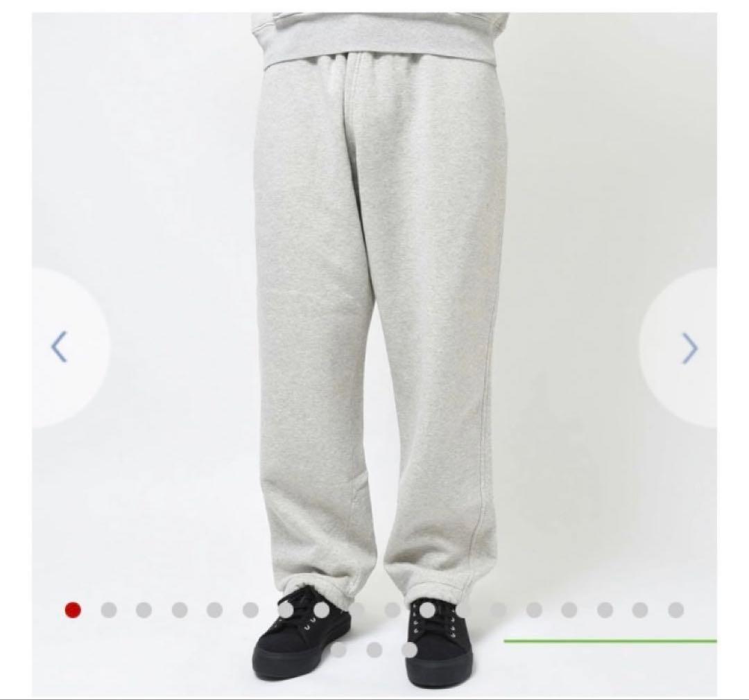 COMOLI コモリ コットン吊裏毛パンツ U03-05004