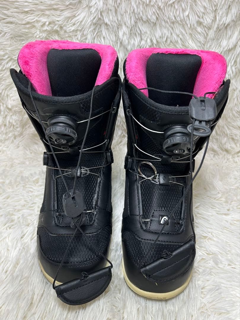 head BOA スノーボードブーツ 24.5cm ブラックピンク