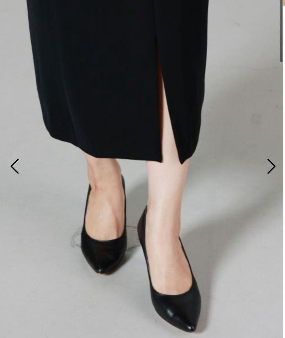 LOKITHO(ロキト) LACED V NECK TUNIC DRESS