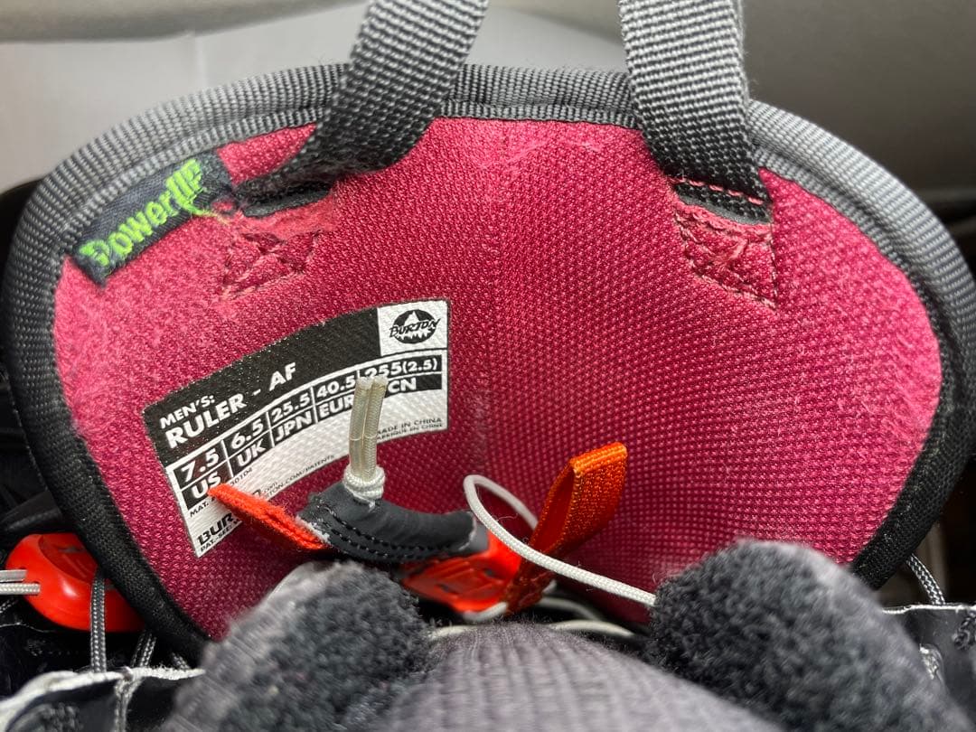 スノーボードブーツ BURTON RULER 25.5cm バートン ルーラー