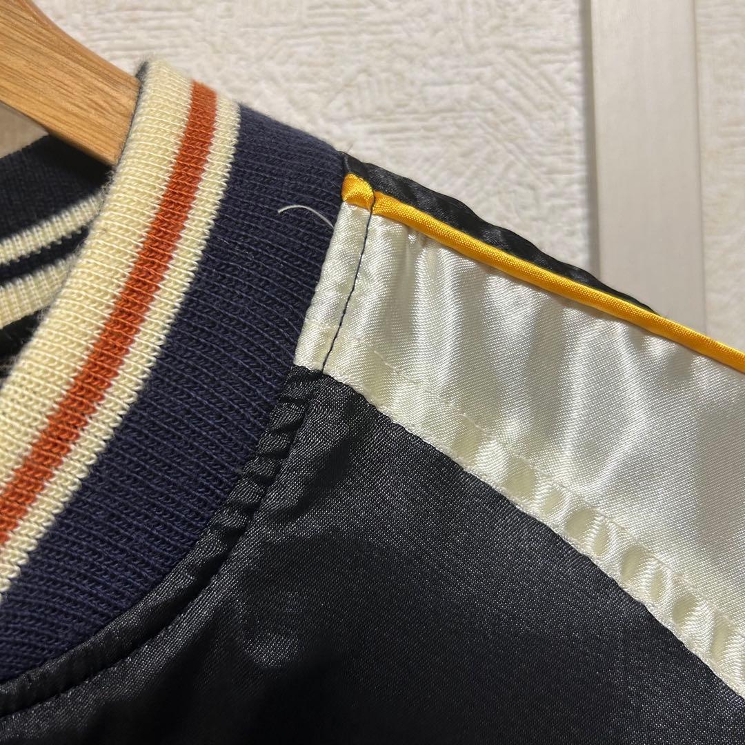 【美品】爆裂爛漫娘 BRM リバーシブルスカジャン 別珍 サテン サイズ40