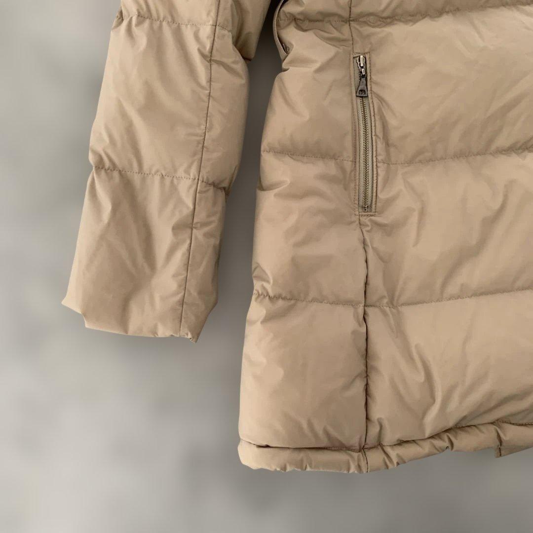 試着のみ✨自由区　ダウンコート　ショールカラー　Aライン　ベージュ