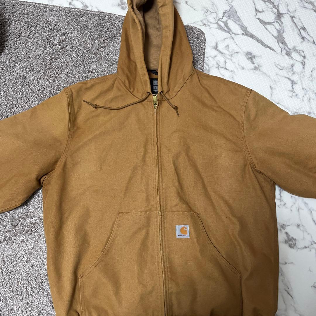 も*天様 Carhartt ブラウン アクティブジャケット メンズ 希少