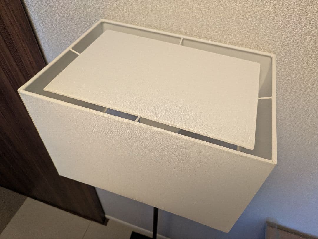 【引き取り可】無印良品 フロアライト用スチールスタンド ＋フロアライト用シェード