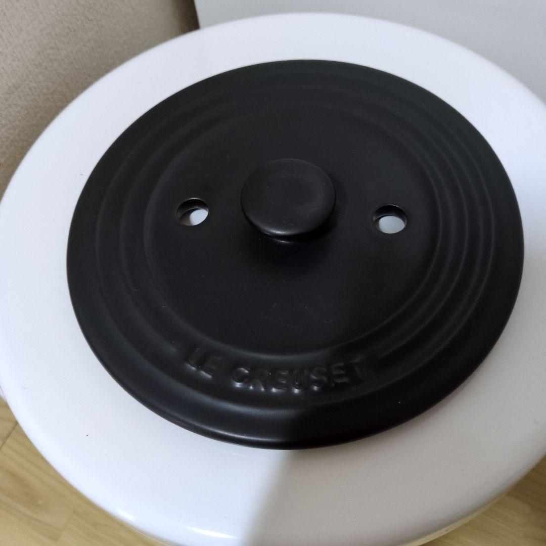 Le Creuset ココットエブリィ18　限定和柄ブリオッシュ＋内蓋