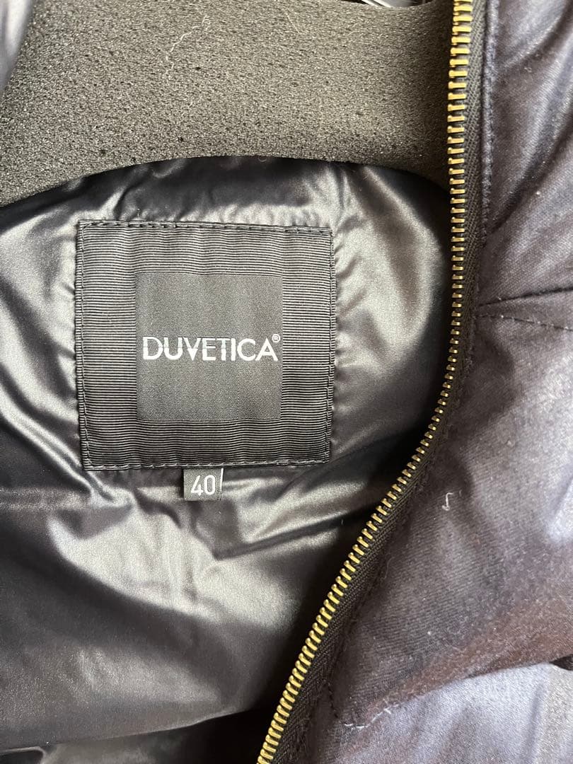 DUVETICA フード付きダウンベスト 40サイズ