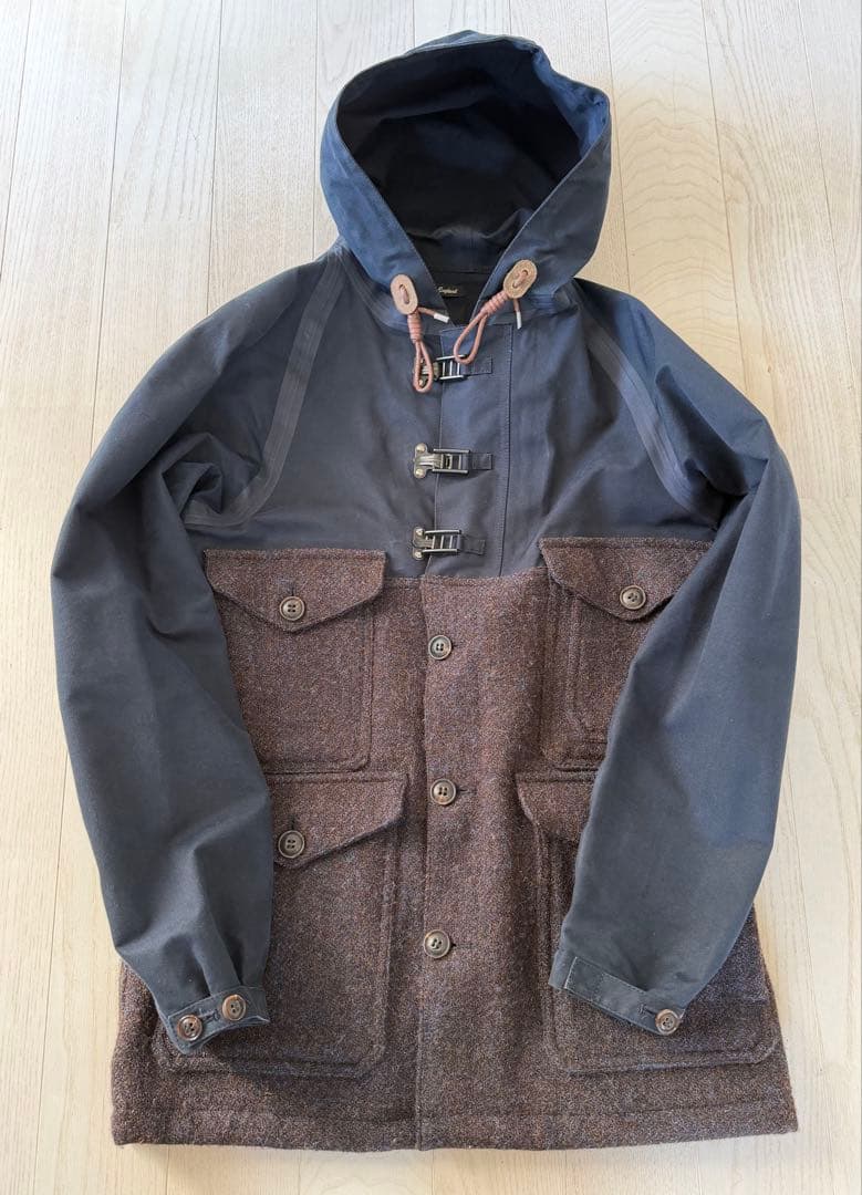 ナイジェルケーボン カメラマンジャケット　ネイビー　46 美品