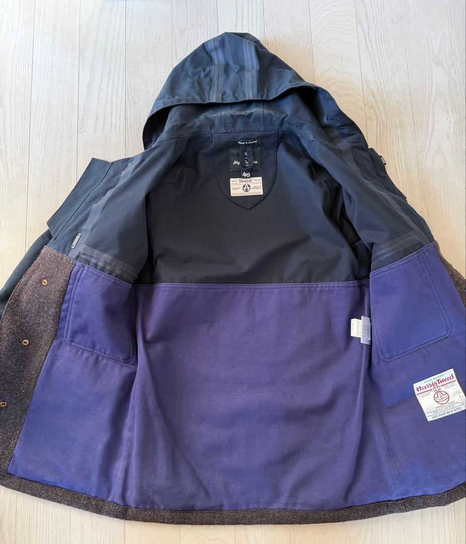 ナイジェルケーボン カメラマンジャケット　ネイビー　46 美品