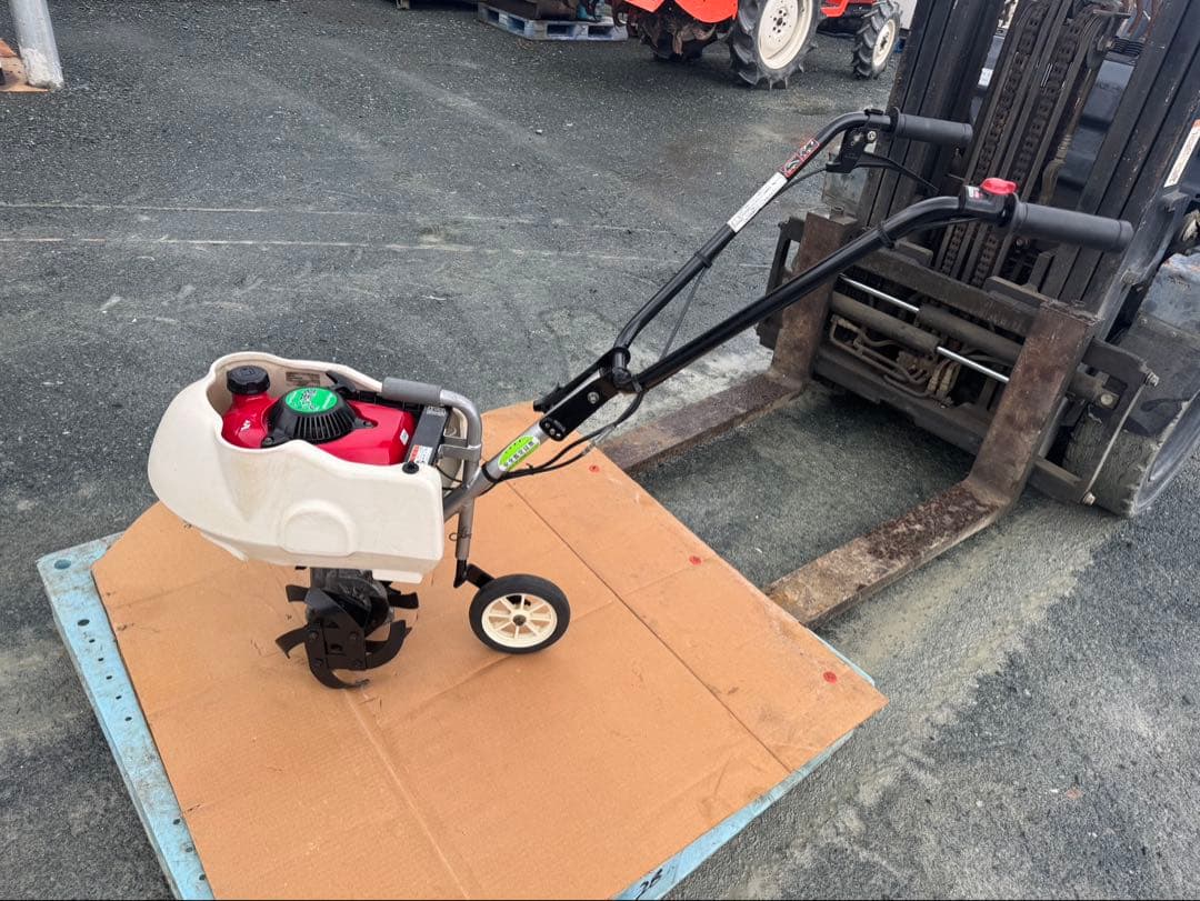 ガソリンエンジン 耕運機。確認済みです しっかり動きます