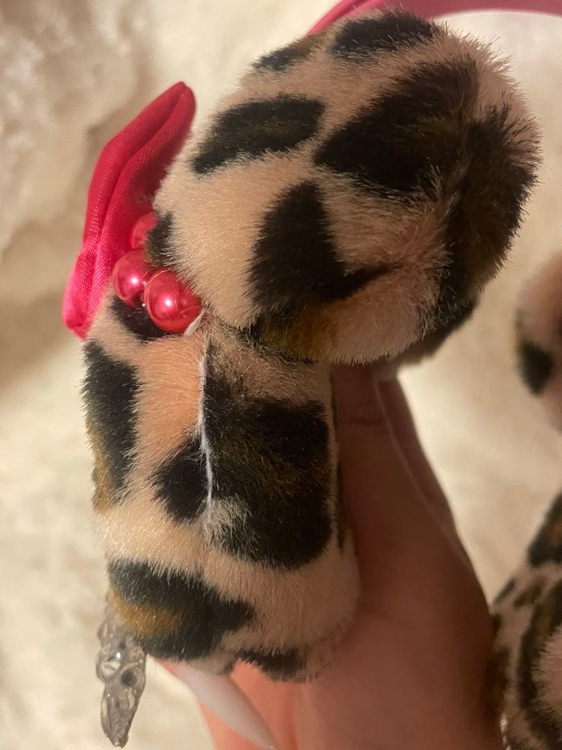 ヒョウ柄 イヤーマフ ミニーちゃん ディズニー