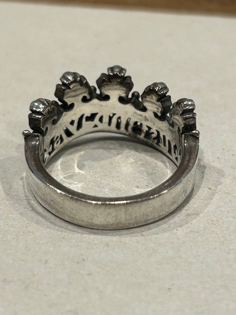 ジャスティンデイビス SRJ452 ヴィクトリア　クラウン　約24号 指輪