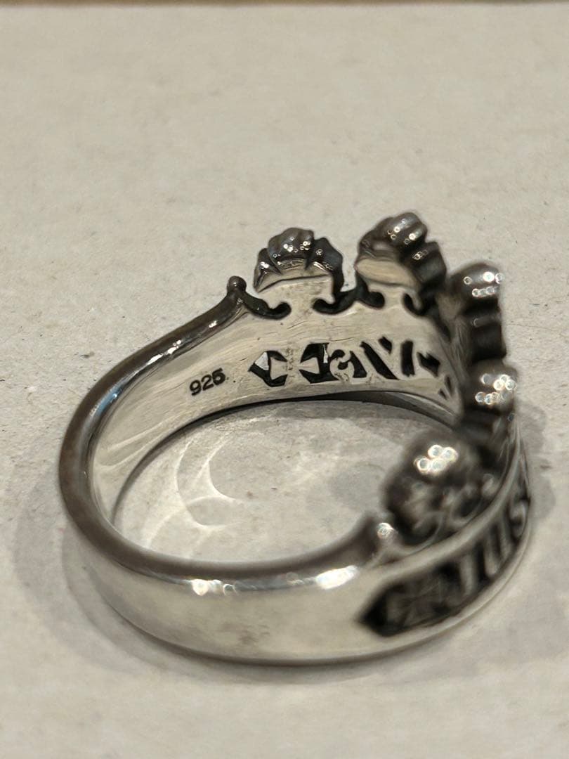 ジャスティンデイビス SRJ452 ヴィクトリア　クラウン　約24号 指輪