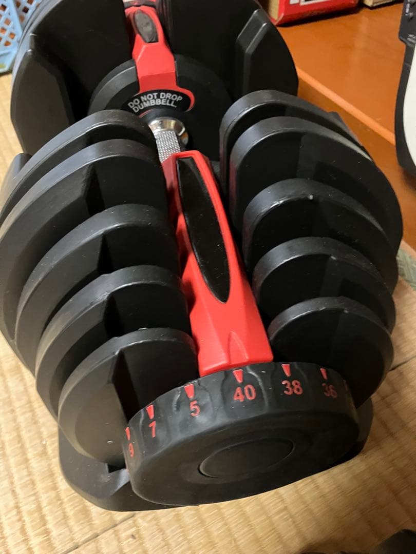 可変式ダンベル 40kg 1つ　その1