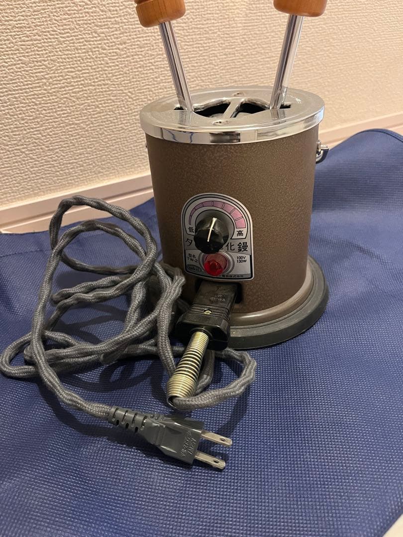 ら*こ様 吉井(タキイ)和裁電化鏝　和裁こて　和裁コテ　鏝２本付