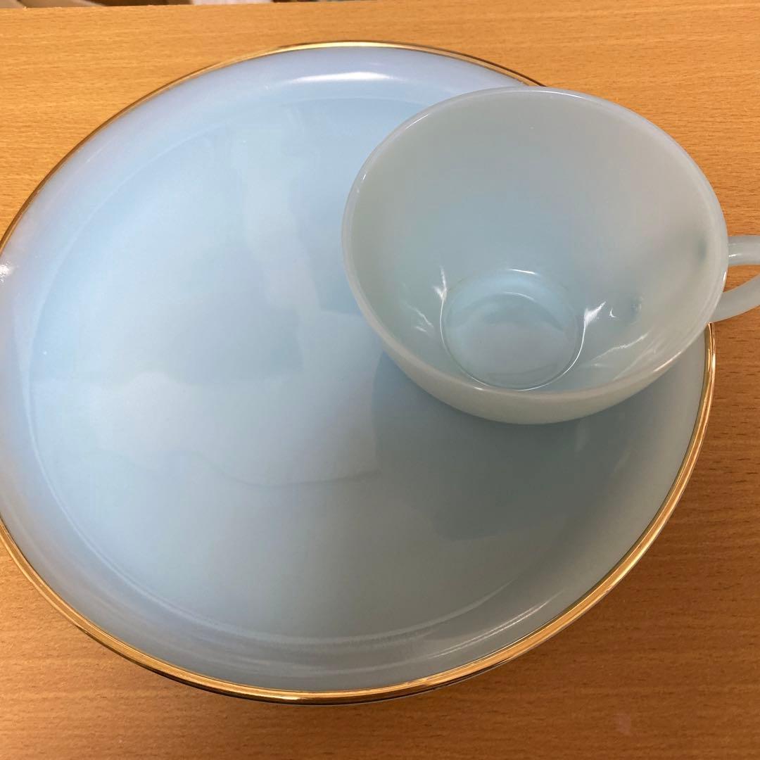 ファイヤーキング　ターコイズブルー　ランチプレート