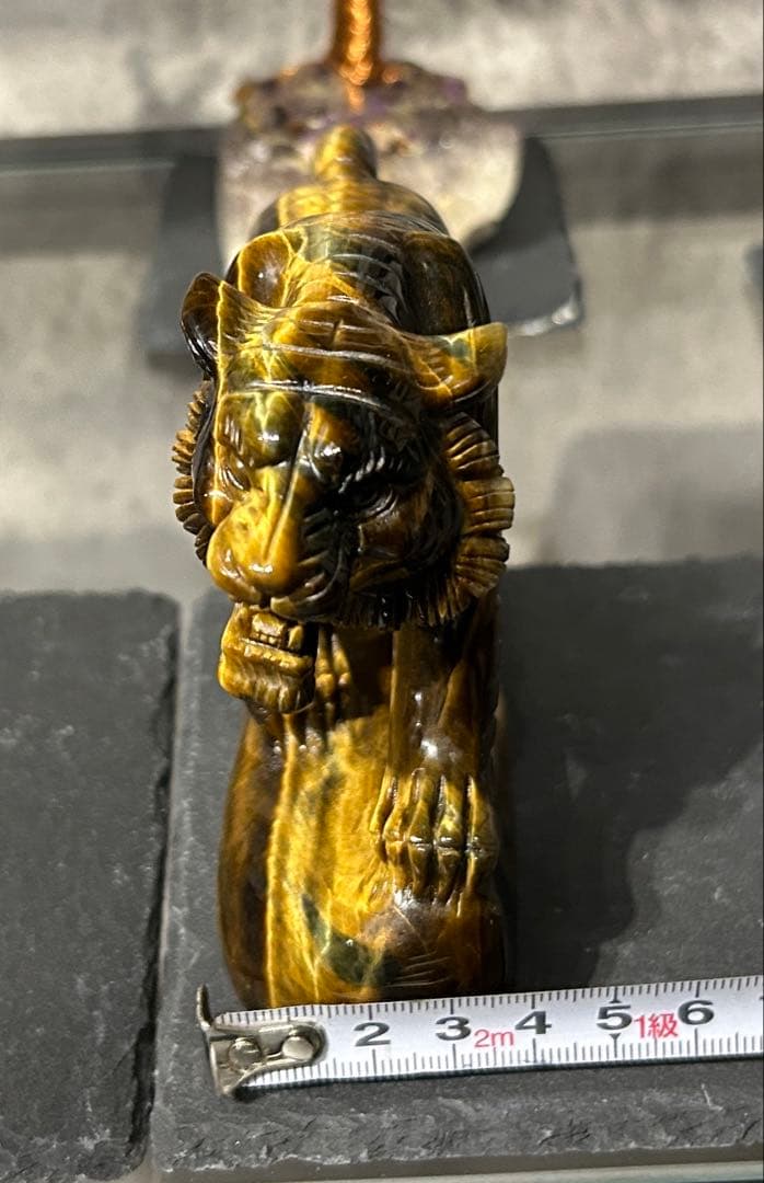虎置物　タイガーアイ