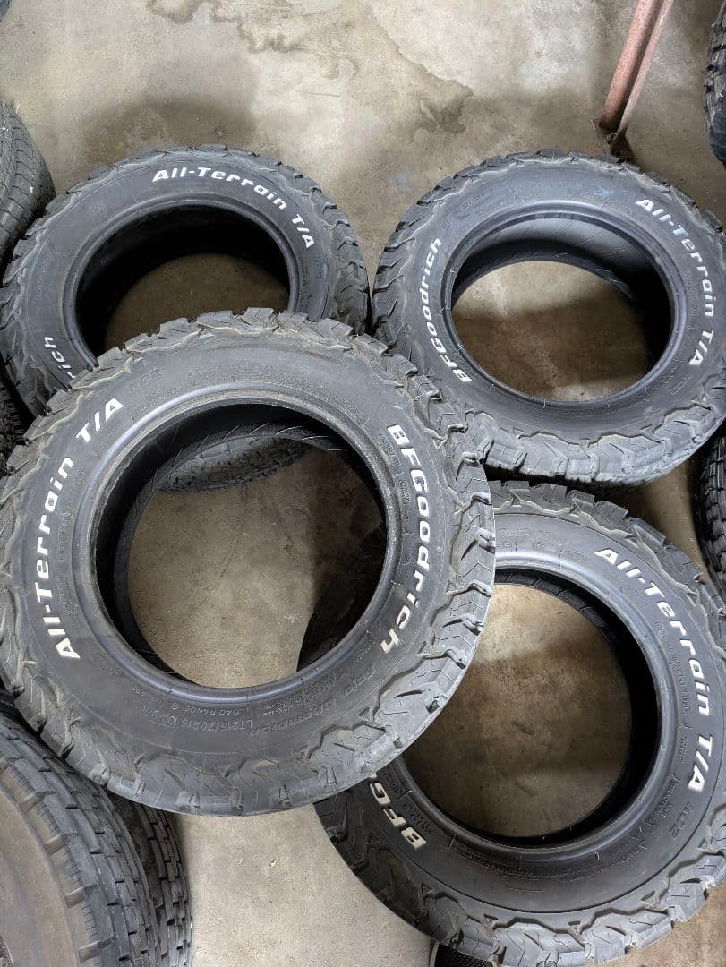 か*あ様 BFグッドリッチAll-Terrain　KO2ホワイトレター215/7