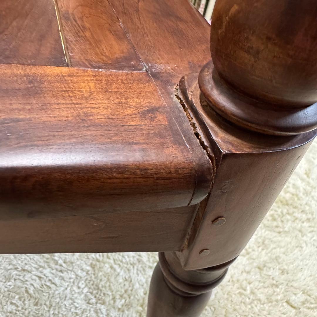 【希少】アームチェアー ブラウン アンティーク