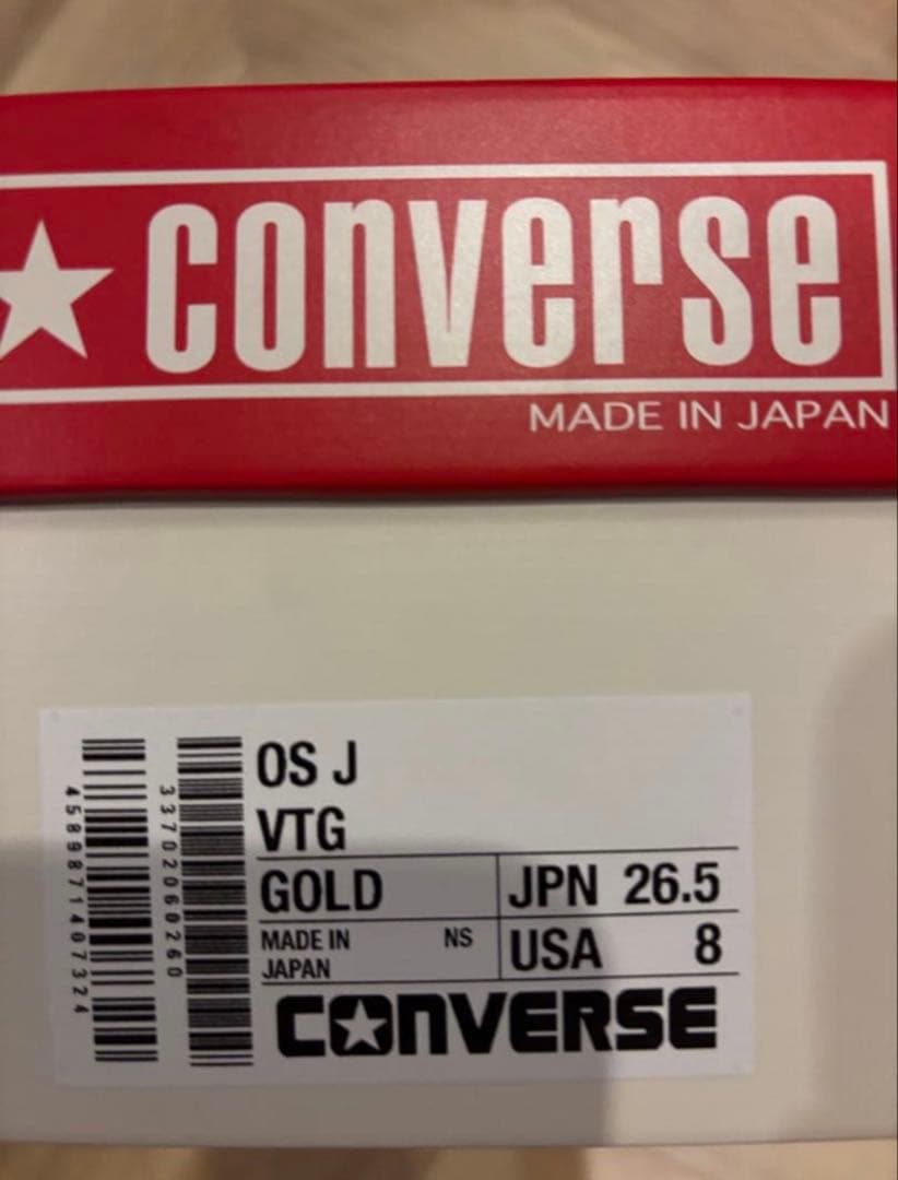 コンバース　タイムライン　ワンスター　J VTG タイムライン