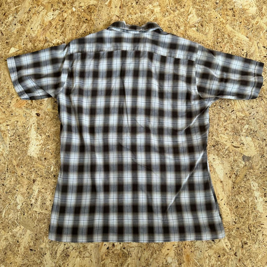 トップス 50-60s ARROW ombre check s/s shirts