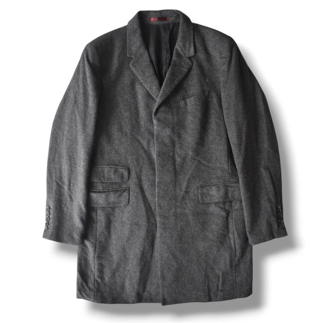 【フォロー割適用】PSポールスミス　カシミヤ100% チェスターコート　グレー