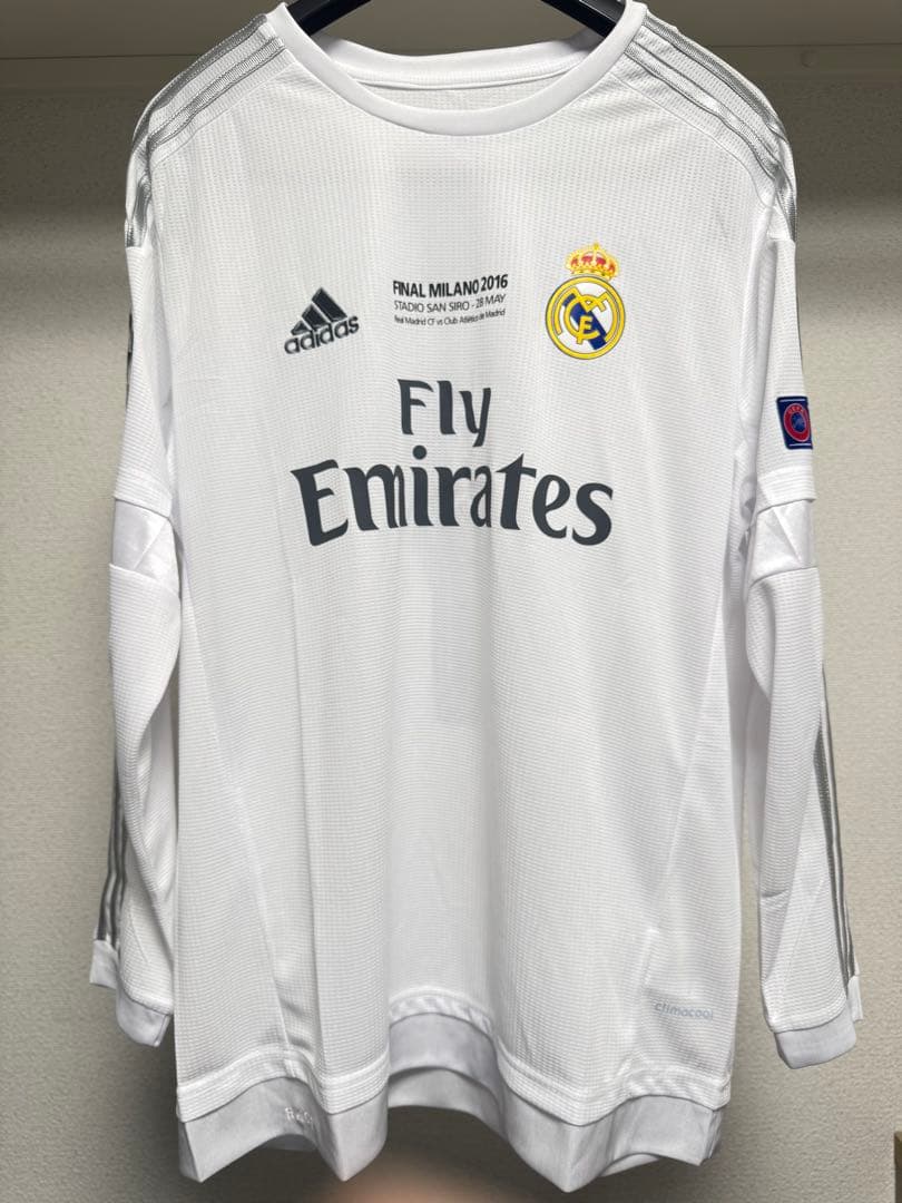 Real Madrid Ronaldo 2016 ホワイトシャツ