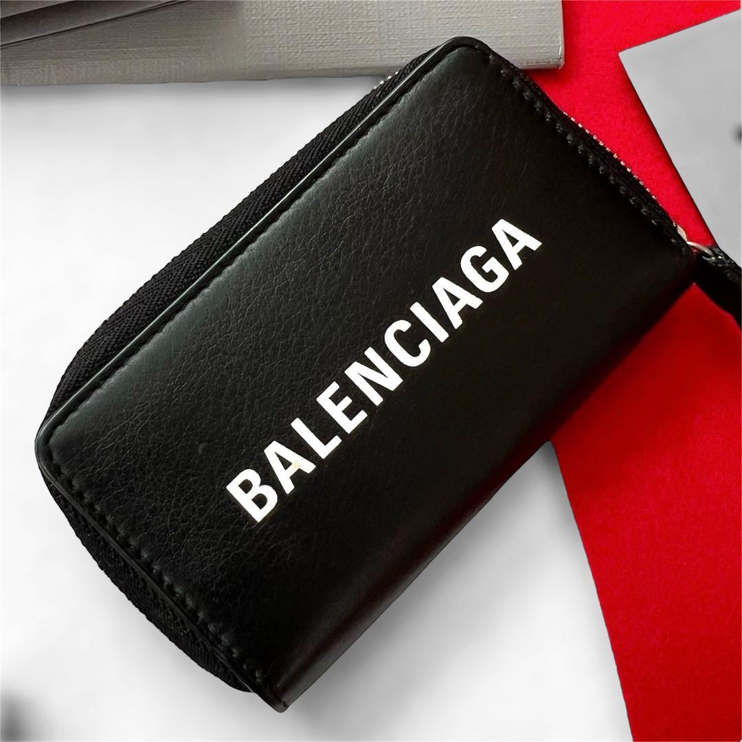 美品✨BALENCIAGAバレンシアガ財布ケースカードケース516373黒