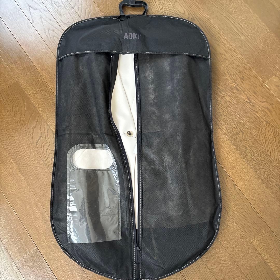 ① 新品　AOKI＆Oggiコラボ　ノーカラージャケット ワイドパンツ スーツ