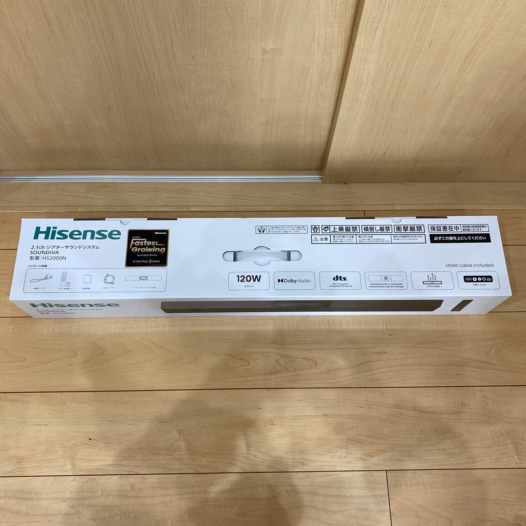 Hisense サウンドバー HS２０００N