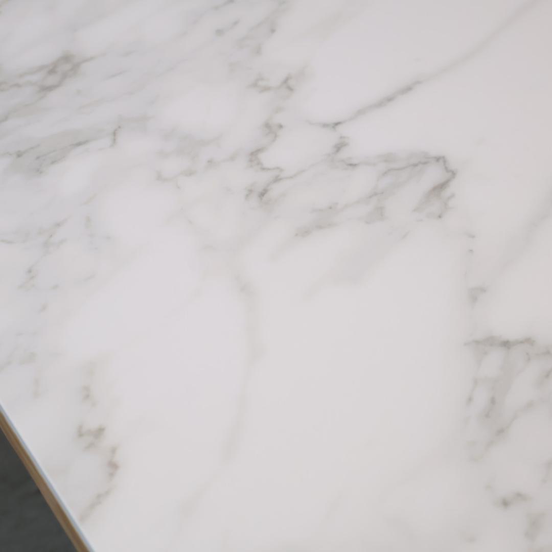 SHIGIYAMA シギヤマ家具 セラミック ダイニングテーブル 大理石風