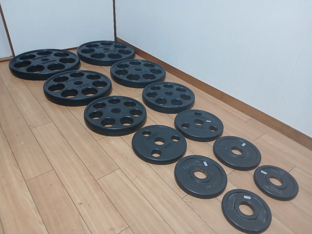 IVANKO (イヴァンコ)オリンピックプレートセット計107.5kg