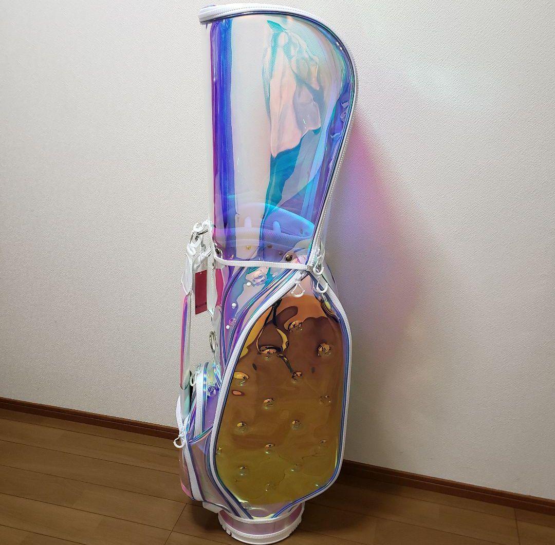 【新品】 本間 ホンマ ゴルフ スケルトン ホワイト キャディバッグ 非売品