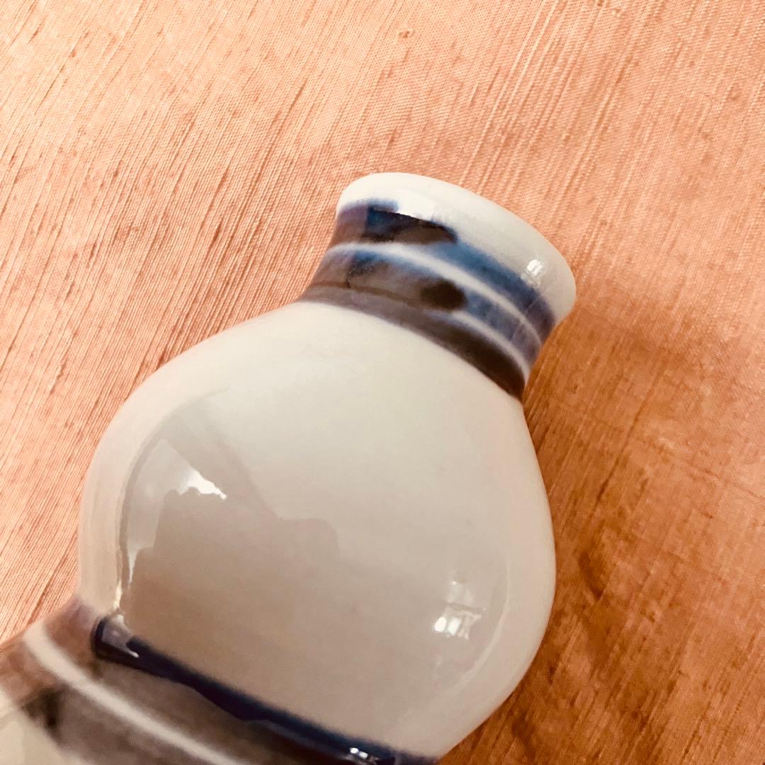 永楽善五郎　呉須　京焼　重瓢花入　共箱　花瓶　花器