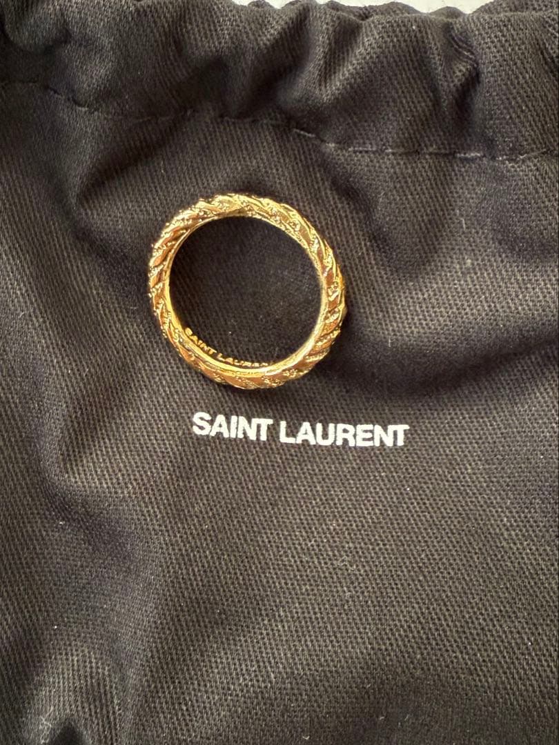 Saint Laurent ゴールド　リング