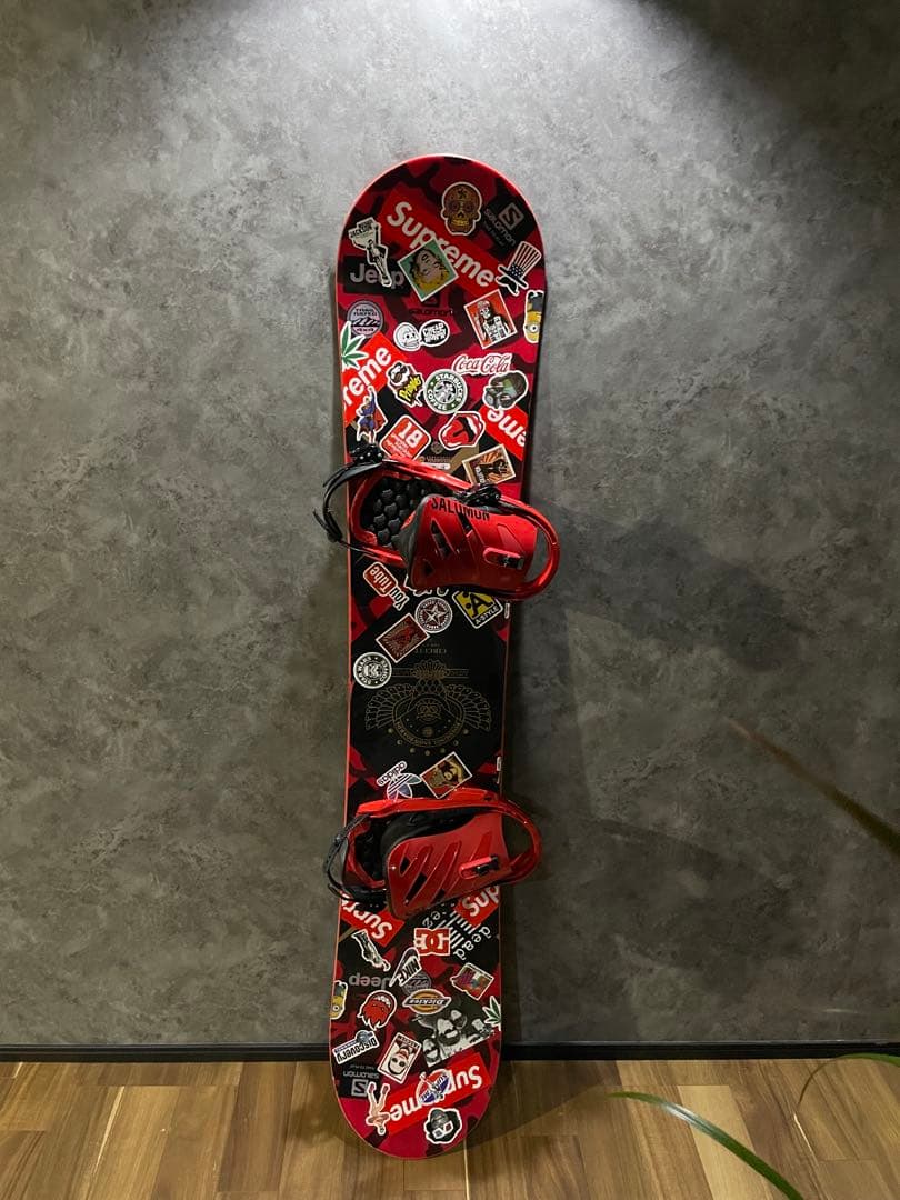 美品　ロシニョール　スノーボード160cm サロモンビン　セット販売　カスタム
