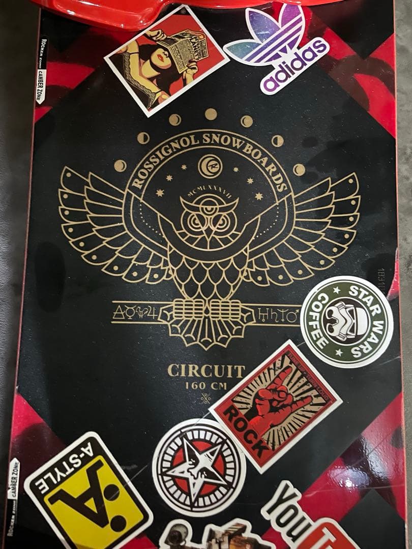 美品　ロシニョール　スノーボード160cm サロモンビン　セット販売　カスタム