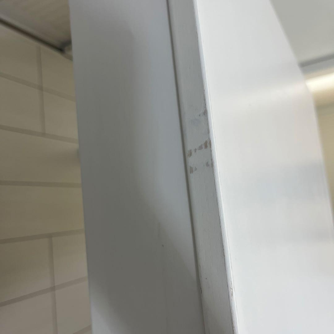 引取り限定　IKEA ホワイト ダイニングテーブル 伸長式