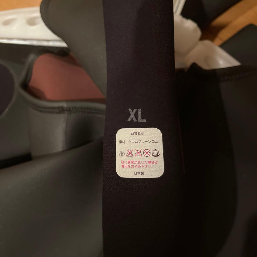 国産黒 ノースリーブ ロングジョン ウェットスーツ
