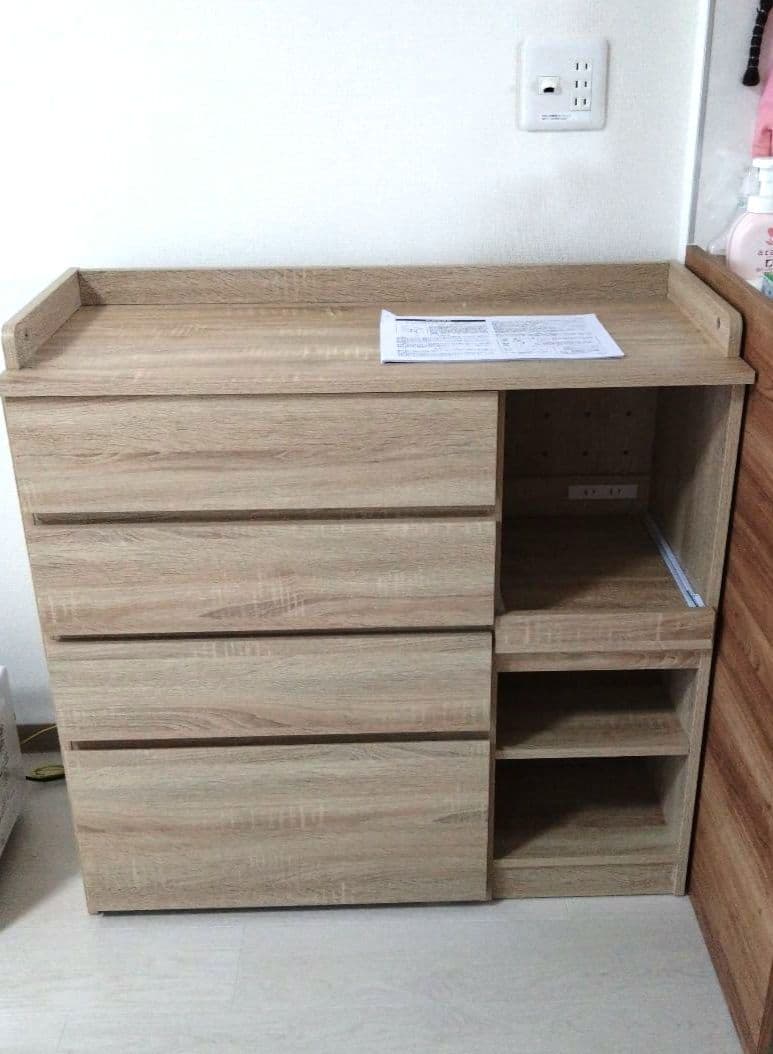 ニトリ コンパクトキッチンカウンター（2025年4月ニトリネットショップ購入）