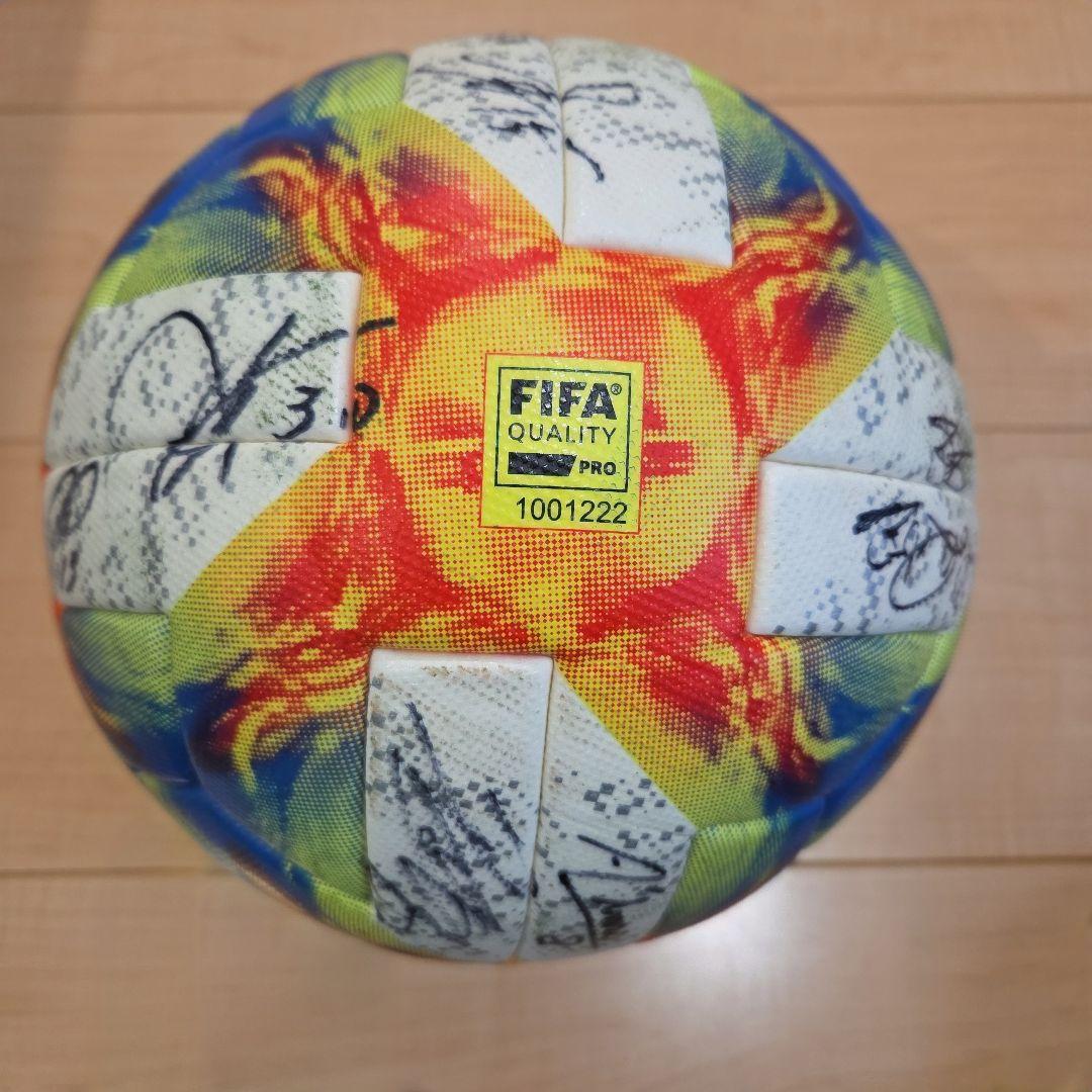 adidas CONEXTO サッカーボール サイン付き　　　 モンテディオ山形