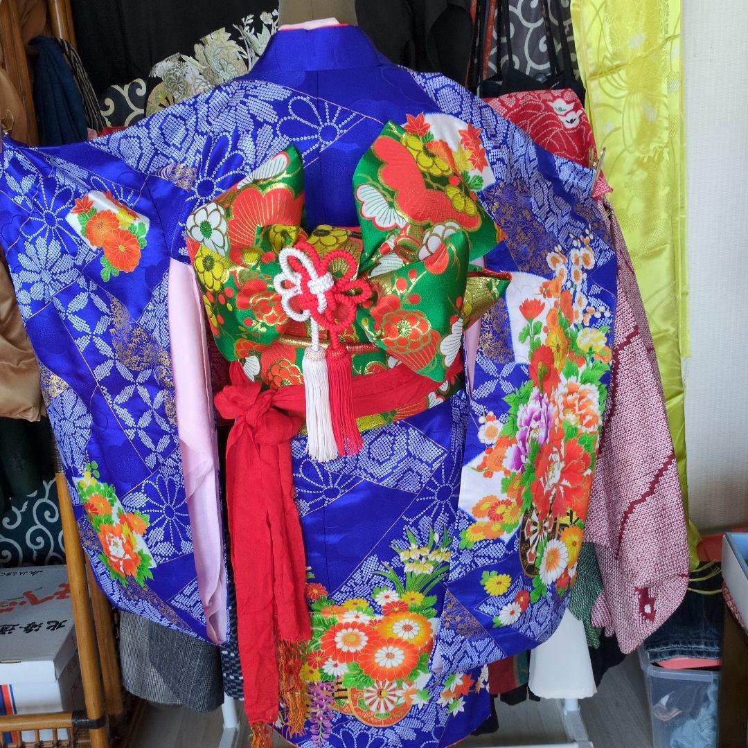 七五三 7歳 振り袖 フルセット 美品