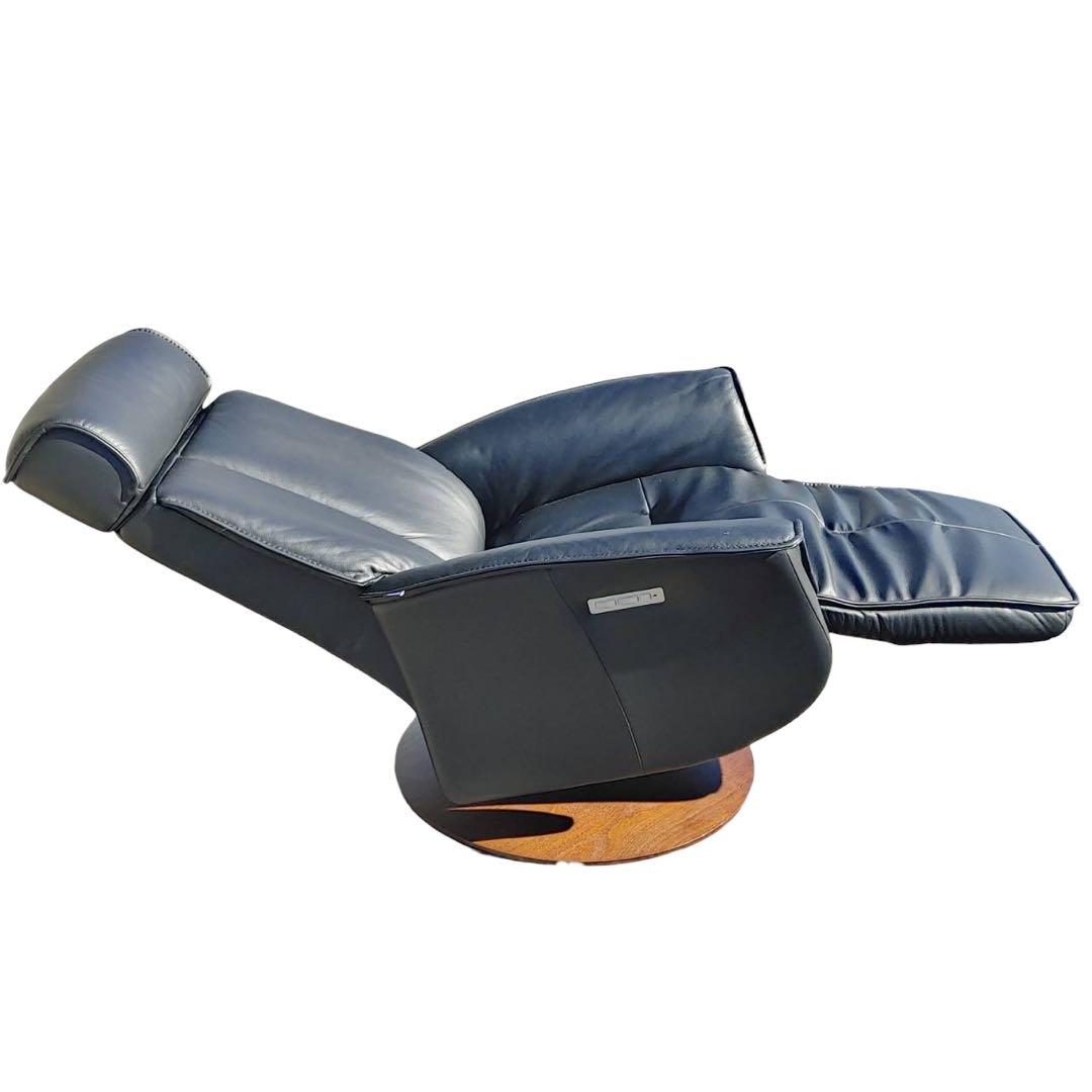 【名古屋市内優先】シモンズ フィヨルドソファ Fjords 電動ソファ 黒