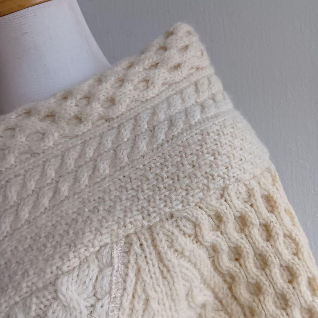 77circa リメイクフィッシャーマンニット