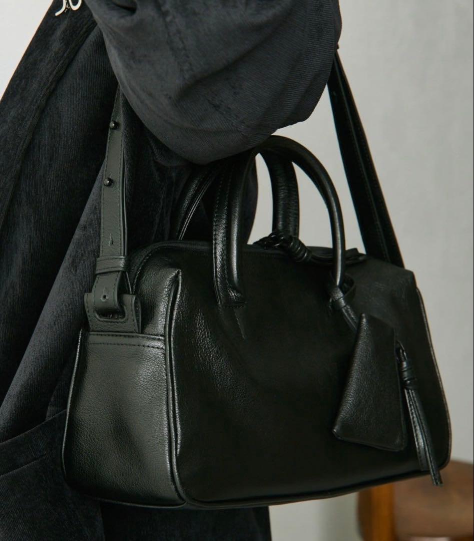 【新品・未使用】イアパピヨネ2WEYシンプルボストンバッグセレモニー