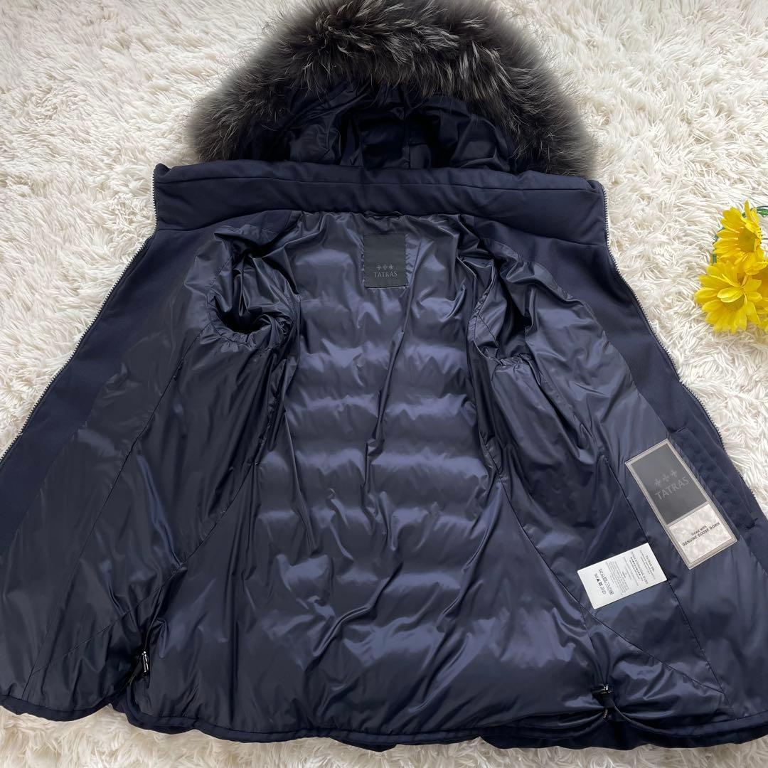タトラス コサヴァ ダウン ウール100% リアルファー M レディース