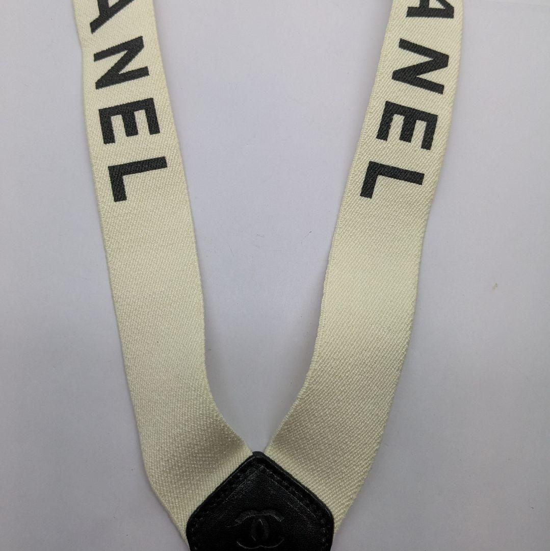 シャネル CHANEL サスペンダー ホワイト レディース サスペンダー