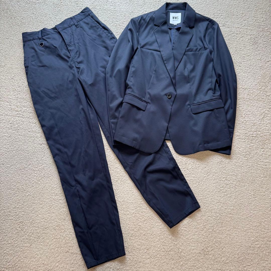 【美品】WWS ワークウェアスーツ セットアップ ジャケット パンツ
